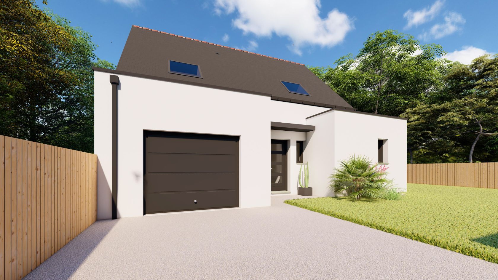 Très belle maison individuelle en vente à PLOUHARNEL