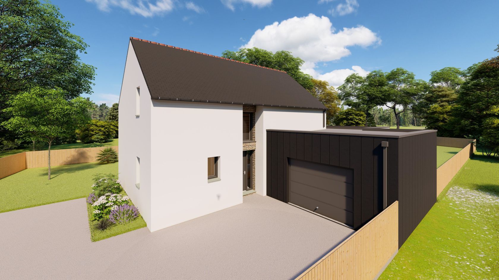 Belle maison individuelle disponible à PLOUHARNEL (56340)