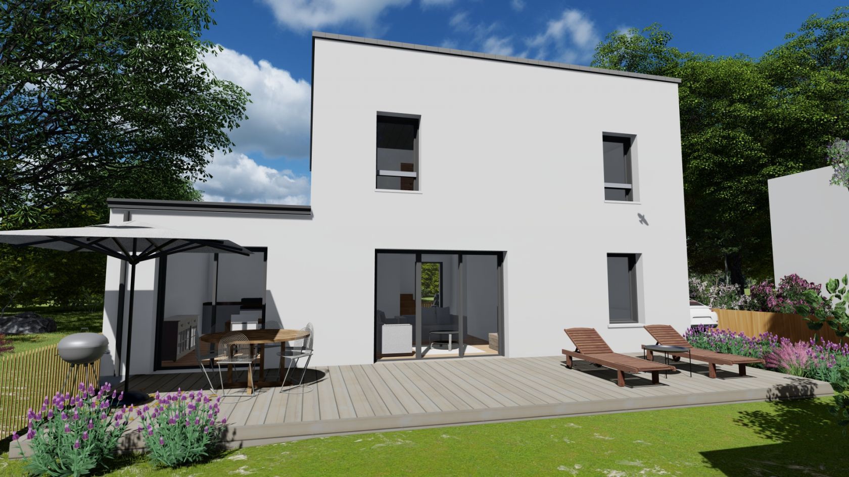 maison à construire de 105m2 disponible à TREMBLAY