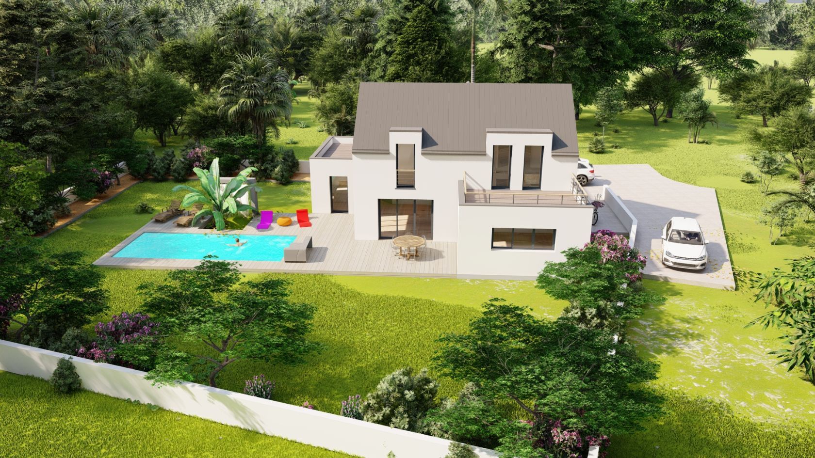 Ravissante maison individuelle de 135m2 à PLOUAY (56240)