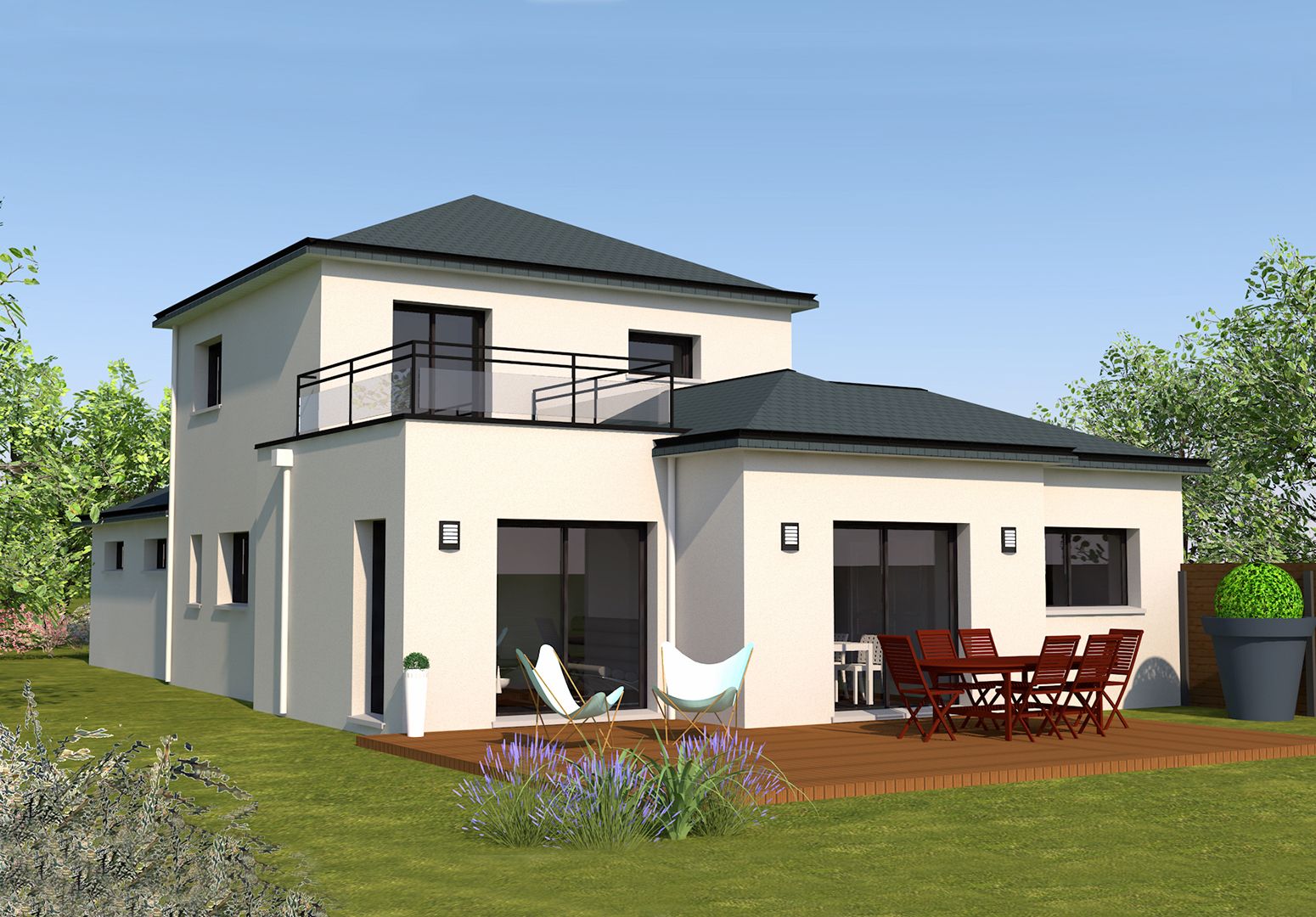 Ravissante maison à construire à LE TOUR-DU-PARC