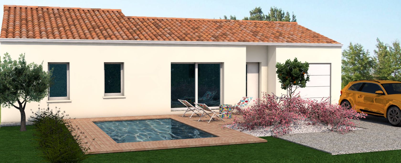 Jolie maison individuelle disponible à MAUZE-SUR-LE-MIGNON