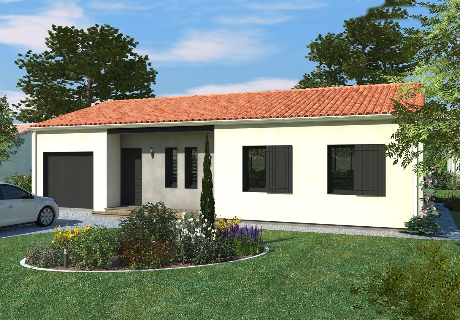 maison à vendre de 90m2 en vente à ECHILLAIS (17620)