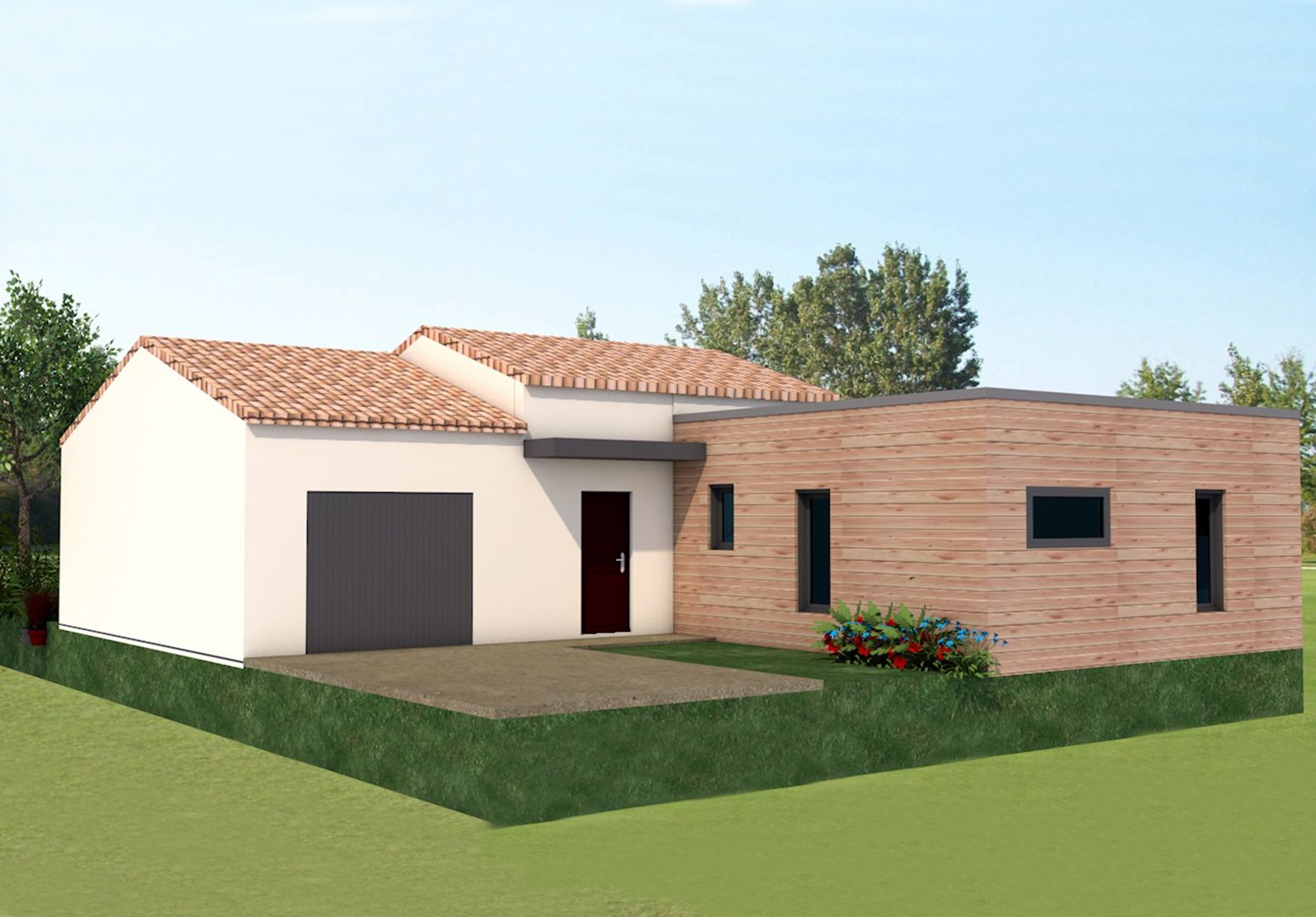 Acheter une maison à construire de 110m2 disponible à CHAILLEVETTE (17890)