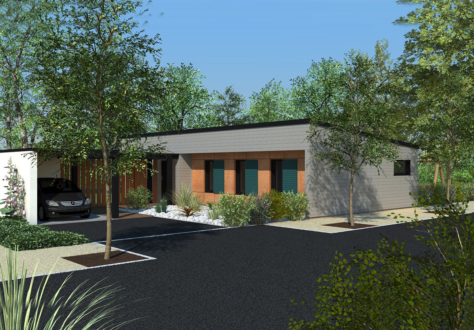 Très belle maison à construire de 111m2 disponible à FENIOUX (17350)