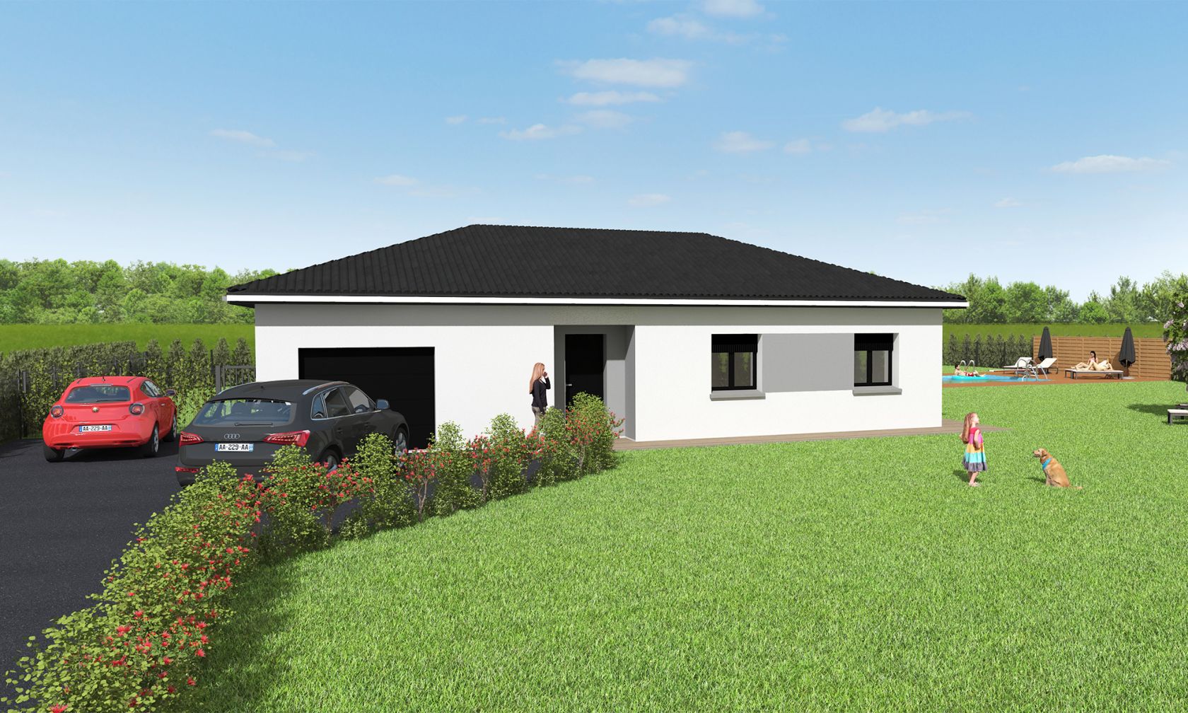 maison à vendre de 92.39m2 à LOYETTES (01360)