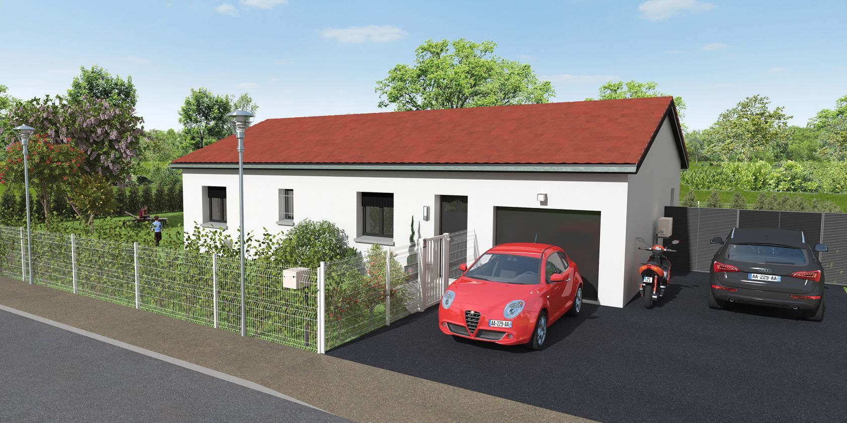 Jolie maison de 85.2m2 à LOYETTES (01360)