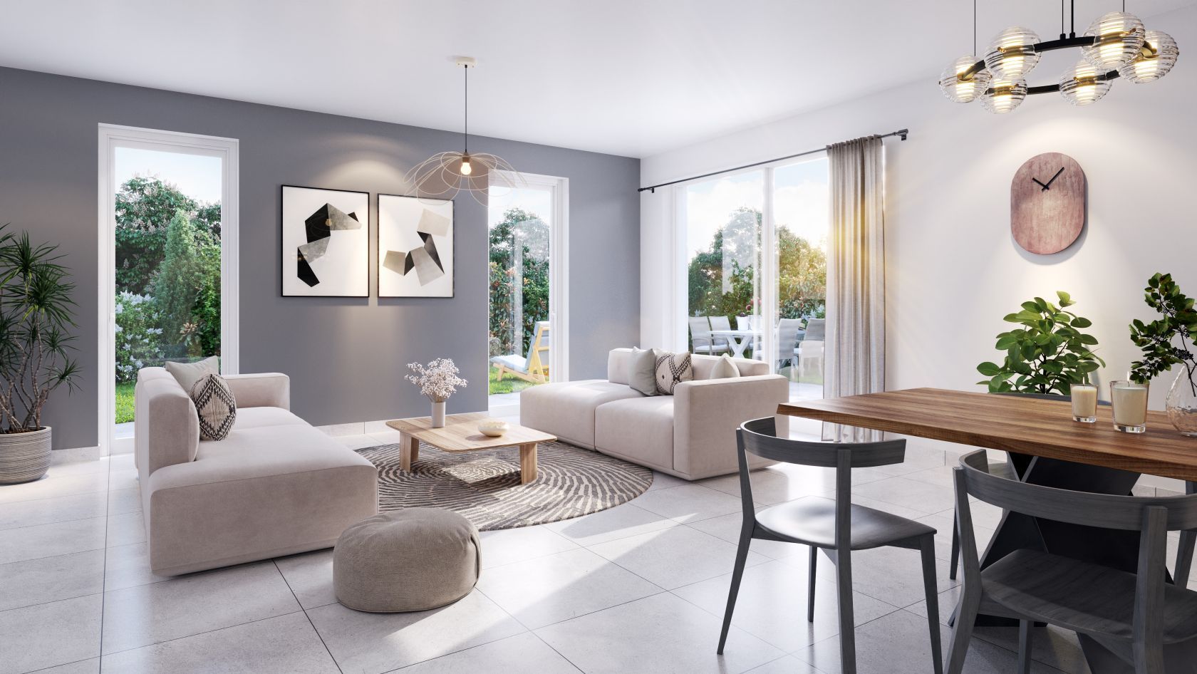 maison individuelle de 92m2 disponible à VAULX-MILIEU