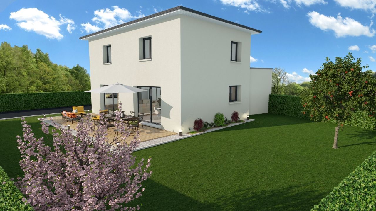 Acheter une maison à construire en vente à COLOMBIER-SAUGNIEU (69124)
