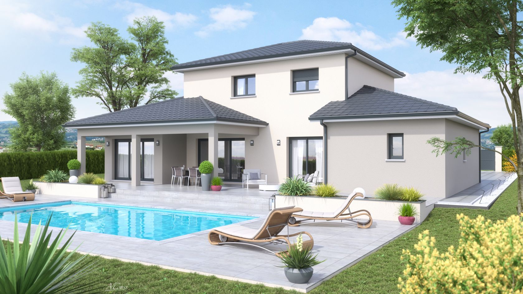 maison à construire de 120m2 disponible à CHAVANOZ (38230)