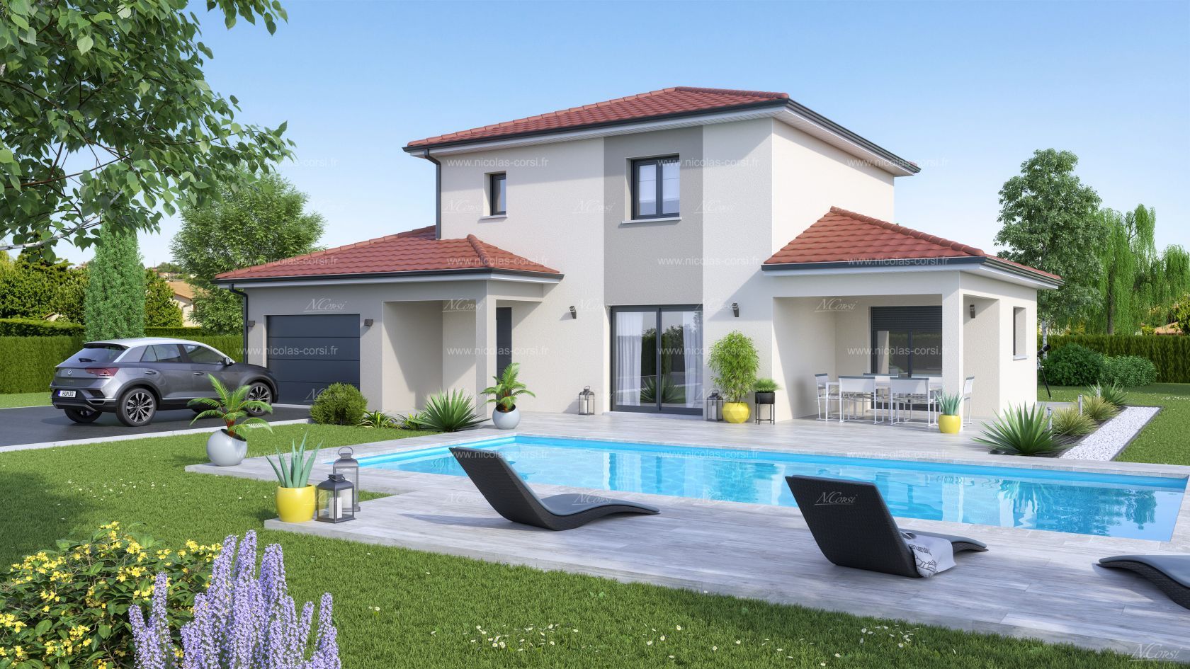 Magnifique maison individuelle de 120m2 disponible à VEZERONCE-CURTIN