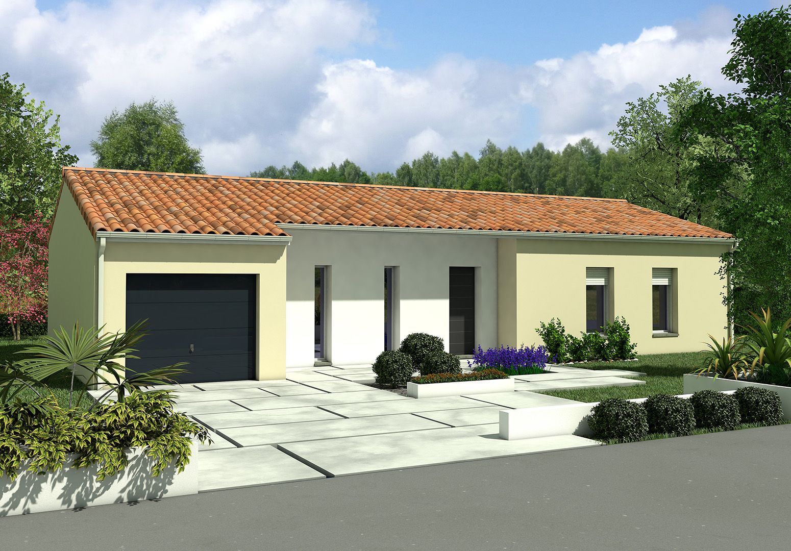 maison individuelle de 83.06m2 disponible à VENDEUVRE-DU-POITOU