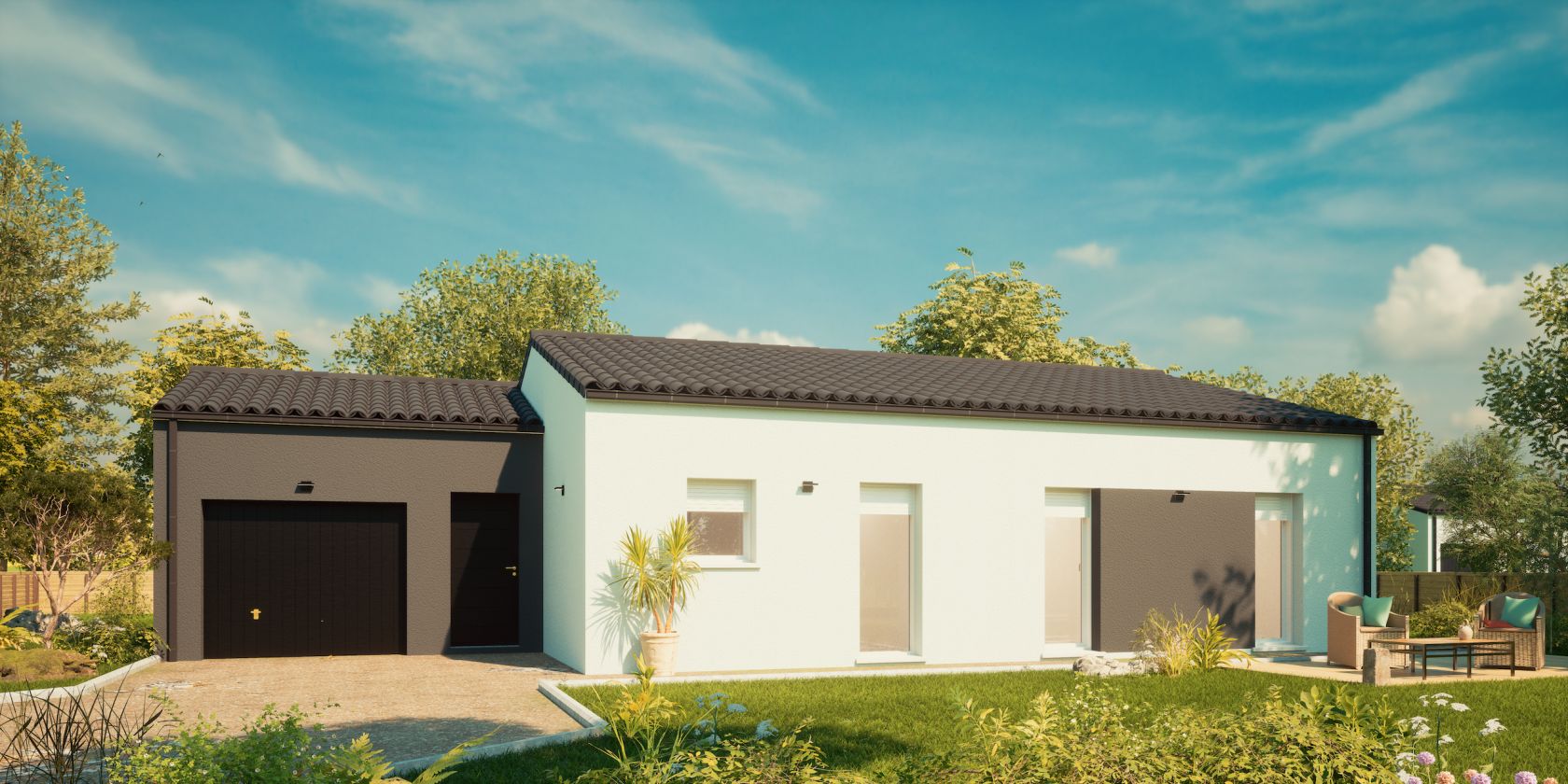 maison à vendre de 67.71m2 disponible à VOUILLE