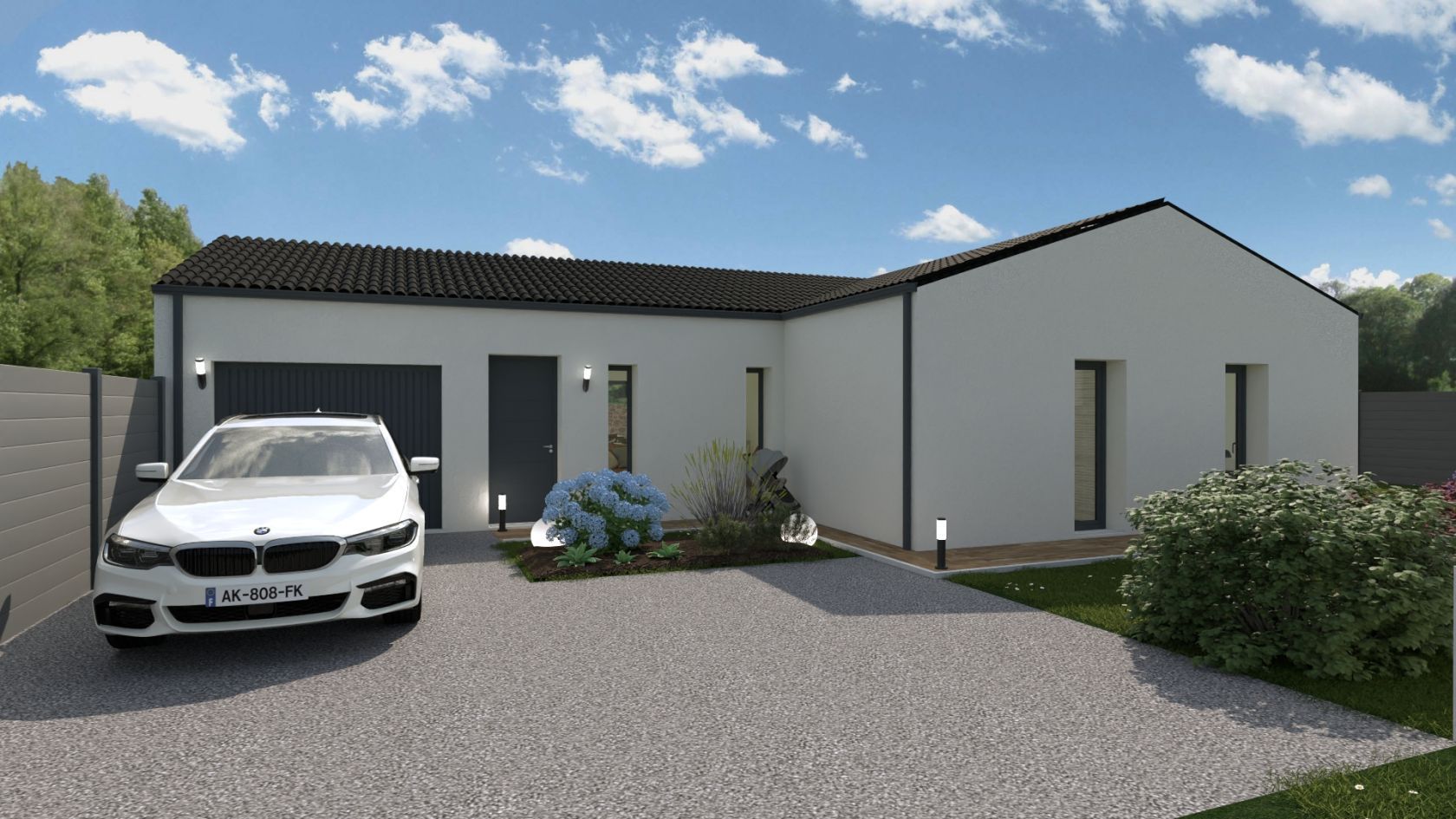 Acheter une maison à construire disponible à BIGNOUX (86800)