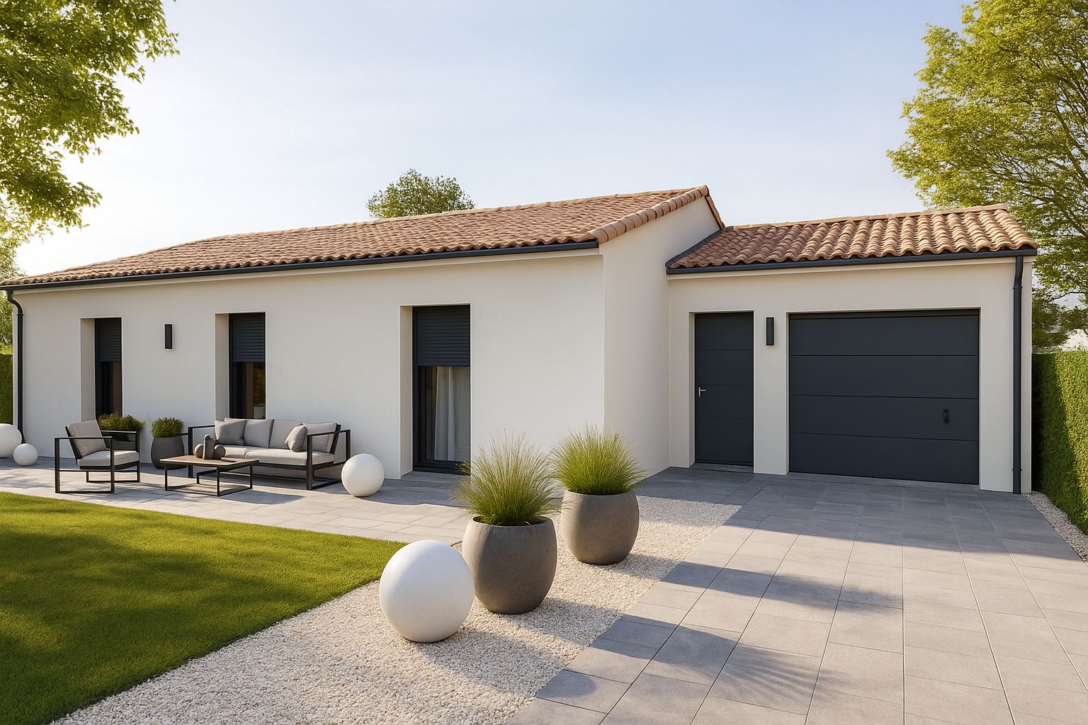 Ravissante maison individuelle de 82.6m2 disponible à SAINT-ANGEAU (16230)