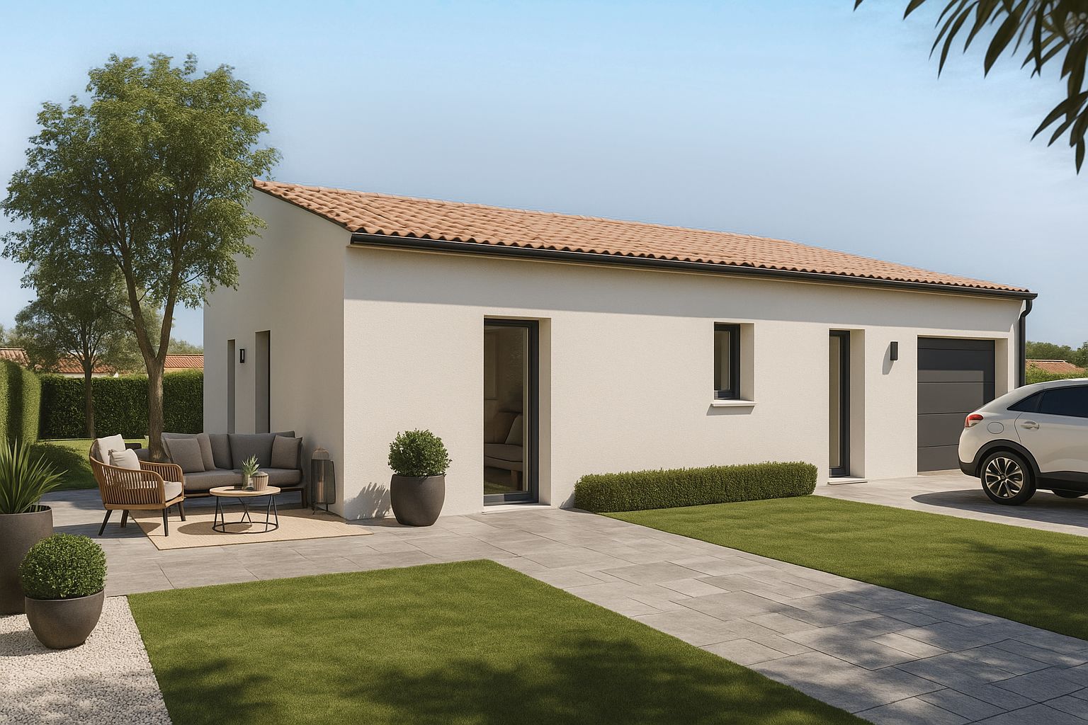 Belle maison individuelle de 76.45m2 disponible à GENAC