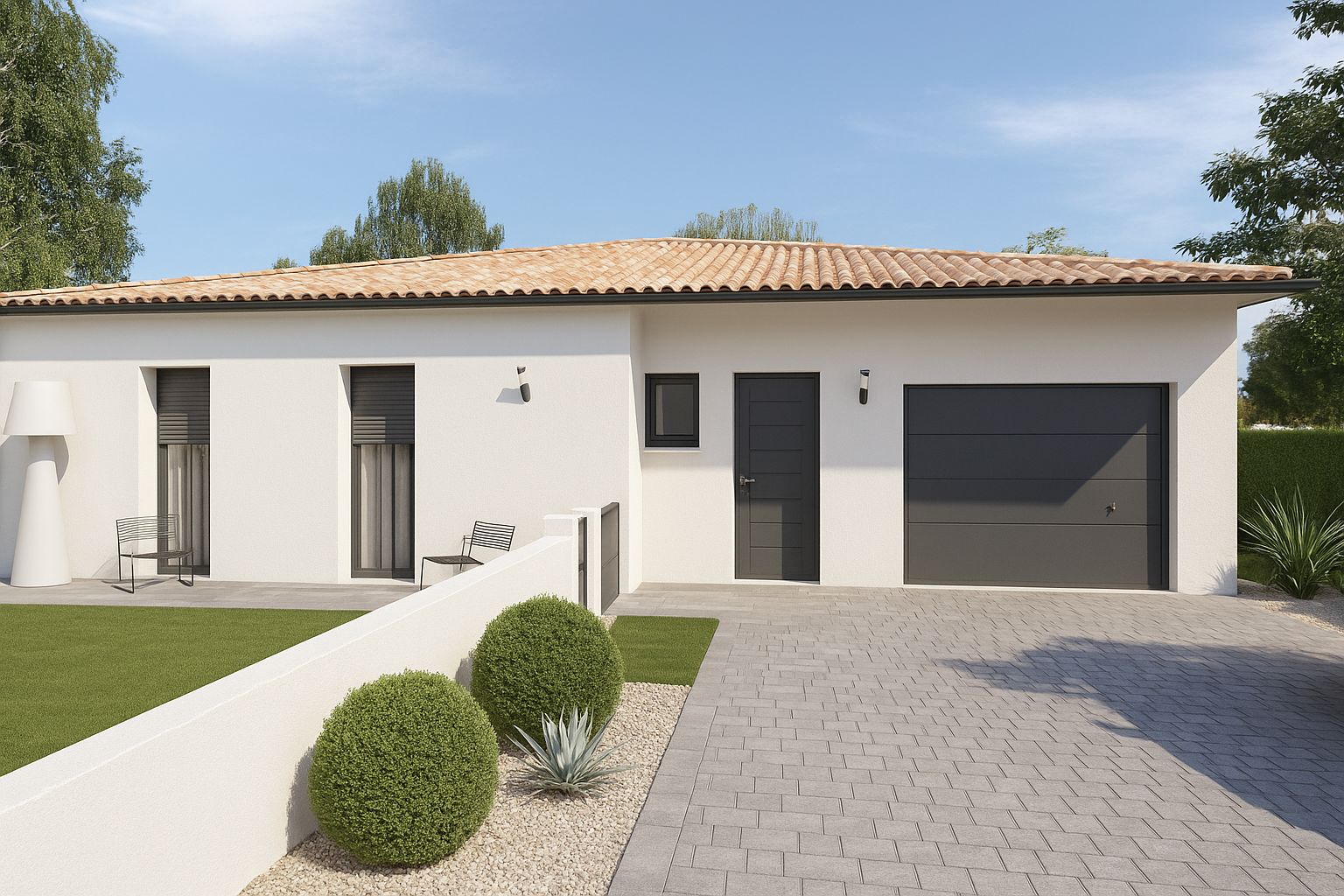 Belle maison à construire en vente à SAINT-SYMPHORIEN