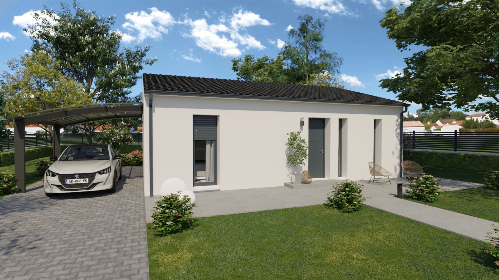 maison de 79.3m2 à SAINT-GEORGES-DES-COTEAUX