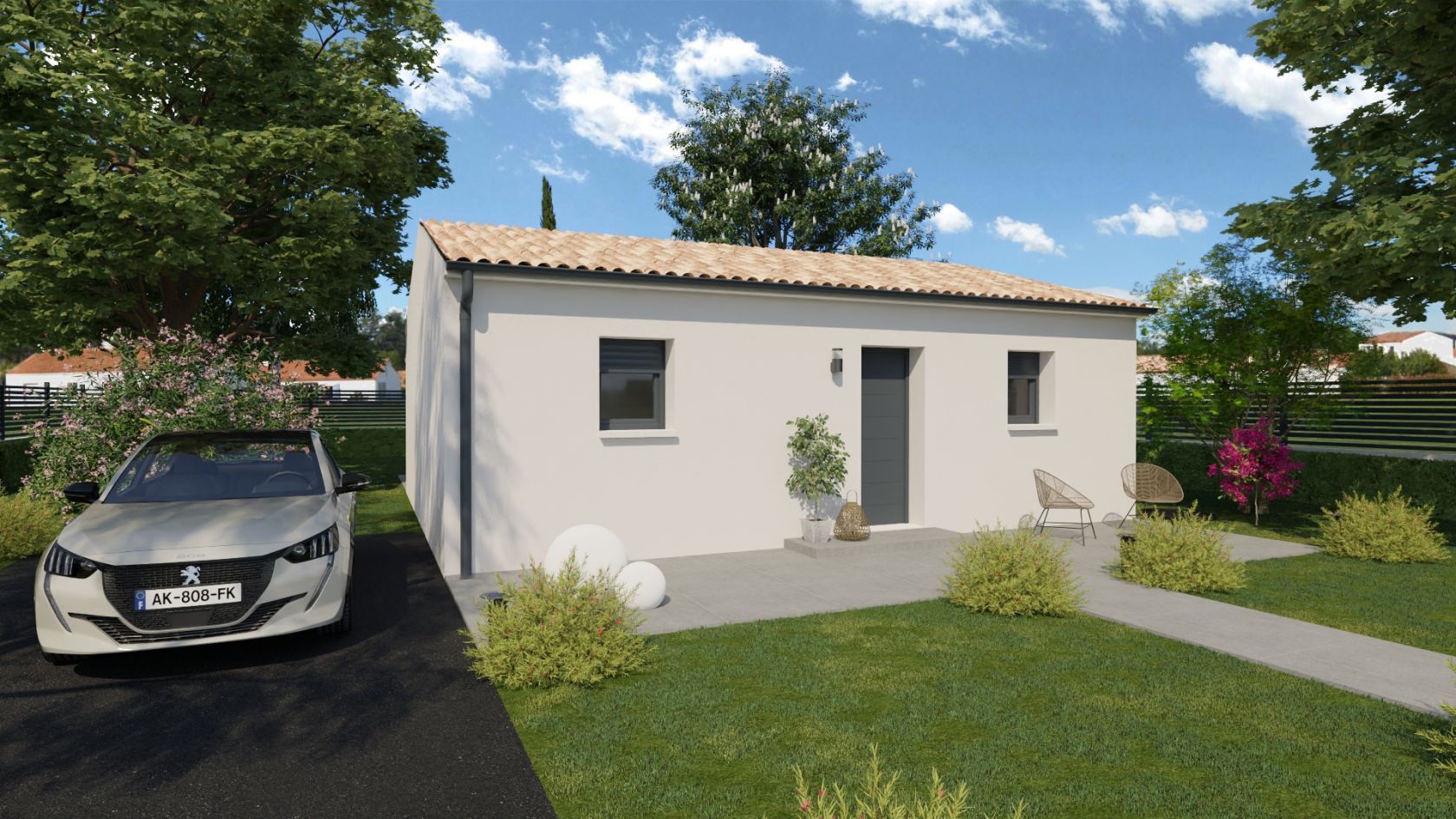 Superbe maison à construire de 49.7m2 à SAINTES (17100)