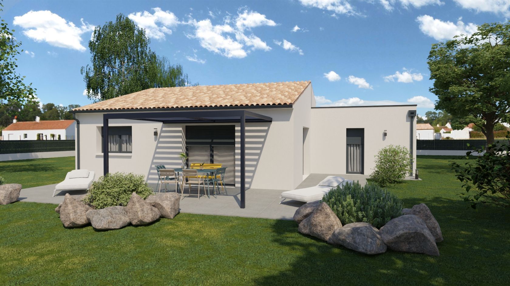 maison à vendre de 92.25m2 en vente à PESSINES