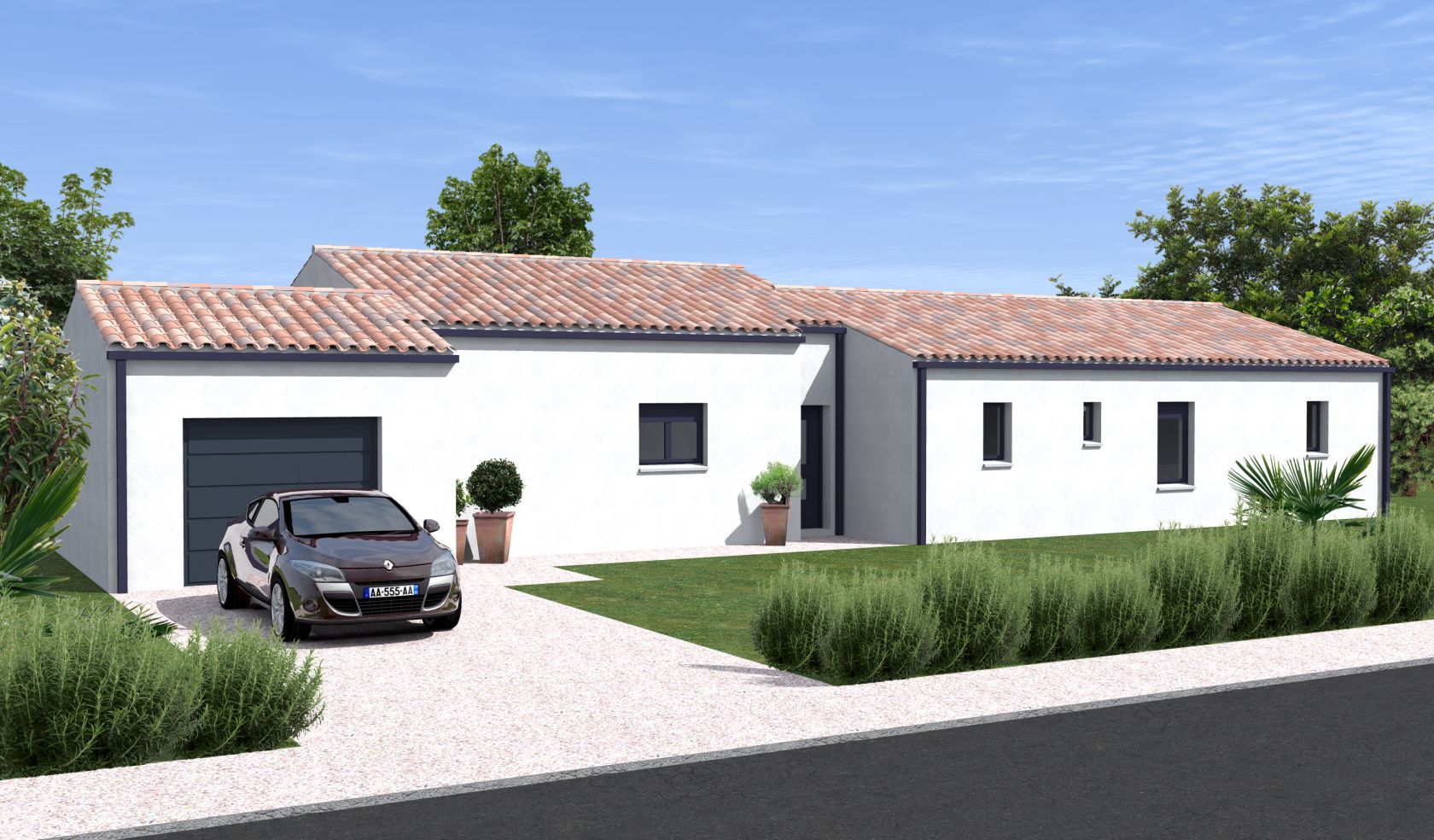 maison individuelle de 146.8m2 disponible à LA TARDIERE (85120)