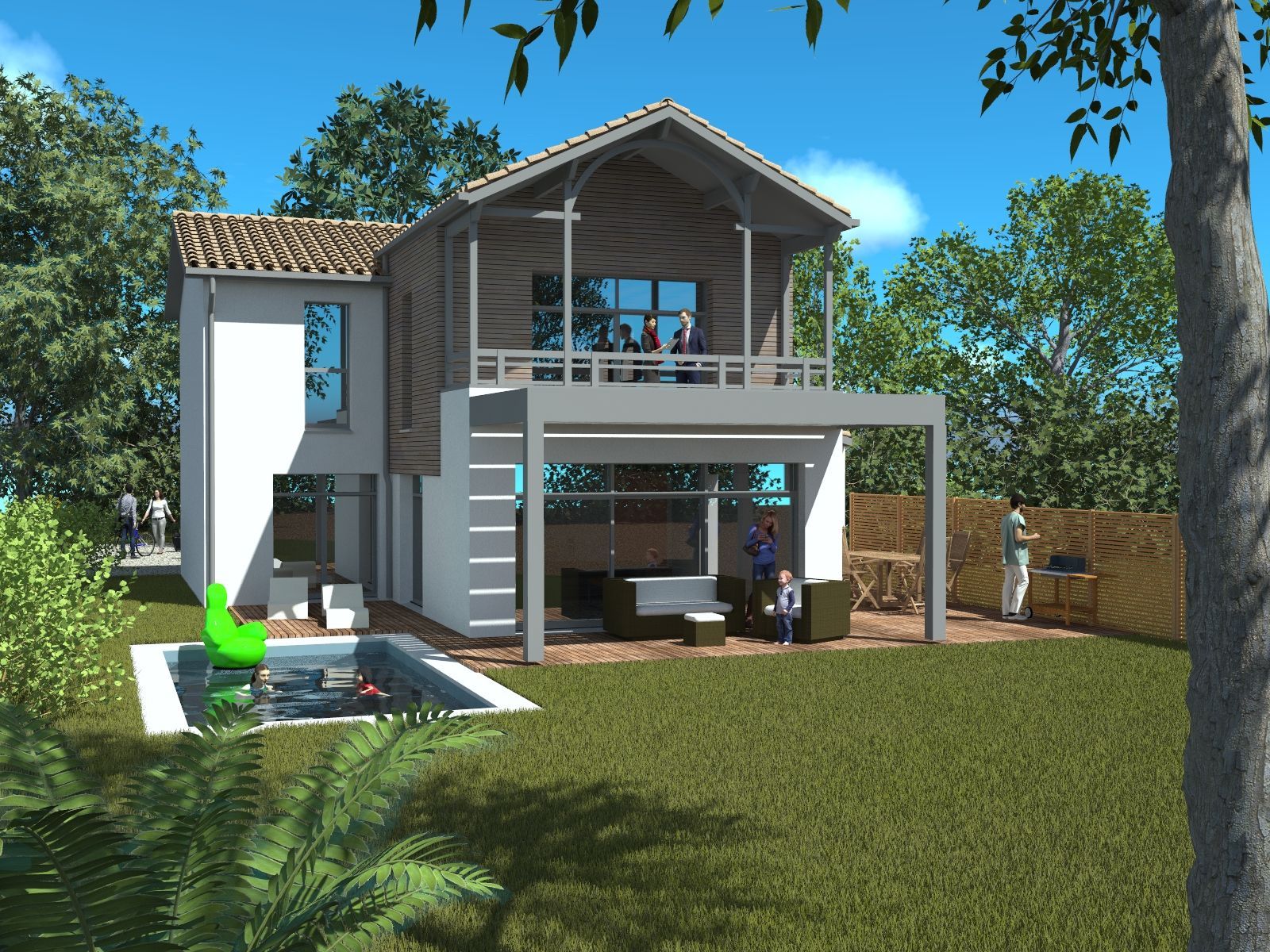 terrain constructible en vente à SAINT-MICHEL-CHEF-CHEF