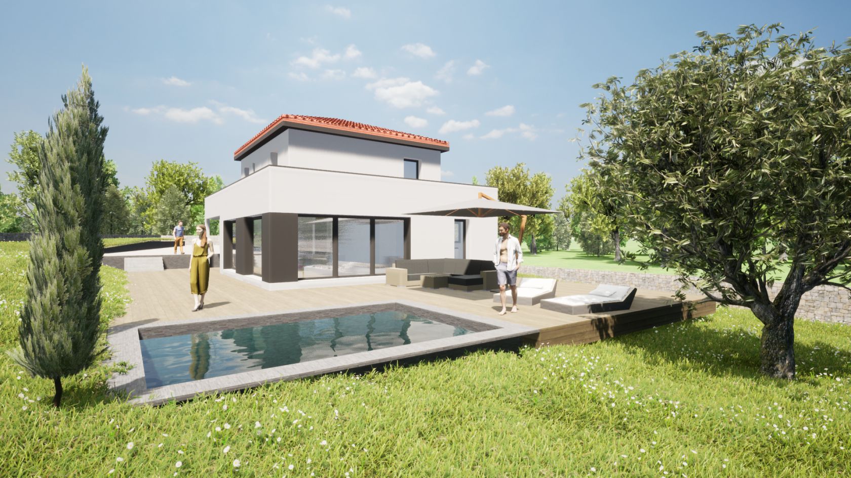 maison à construire de 127m2 à MARCENOD (42140)