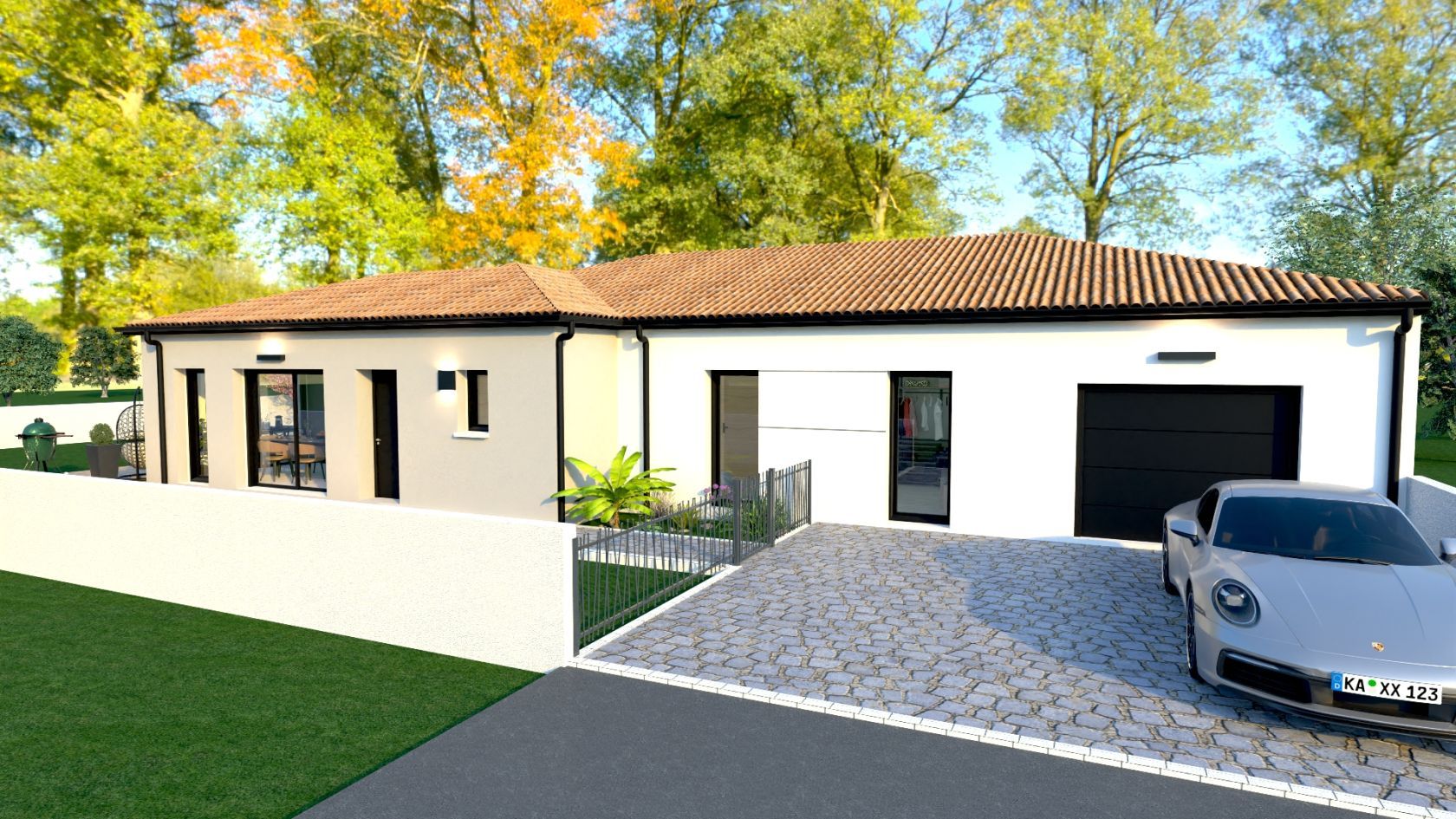 maison à vendre de 130m2 disponible à LANDEMONT