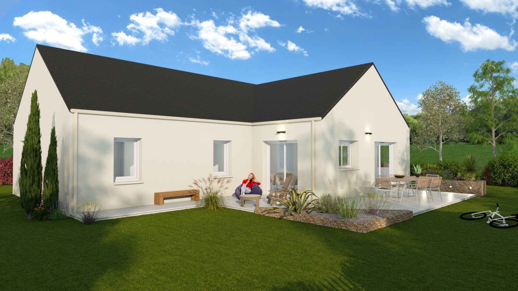 maison à vendre de 94.56m2 disponible à LE GAVRE