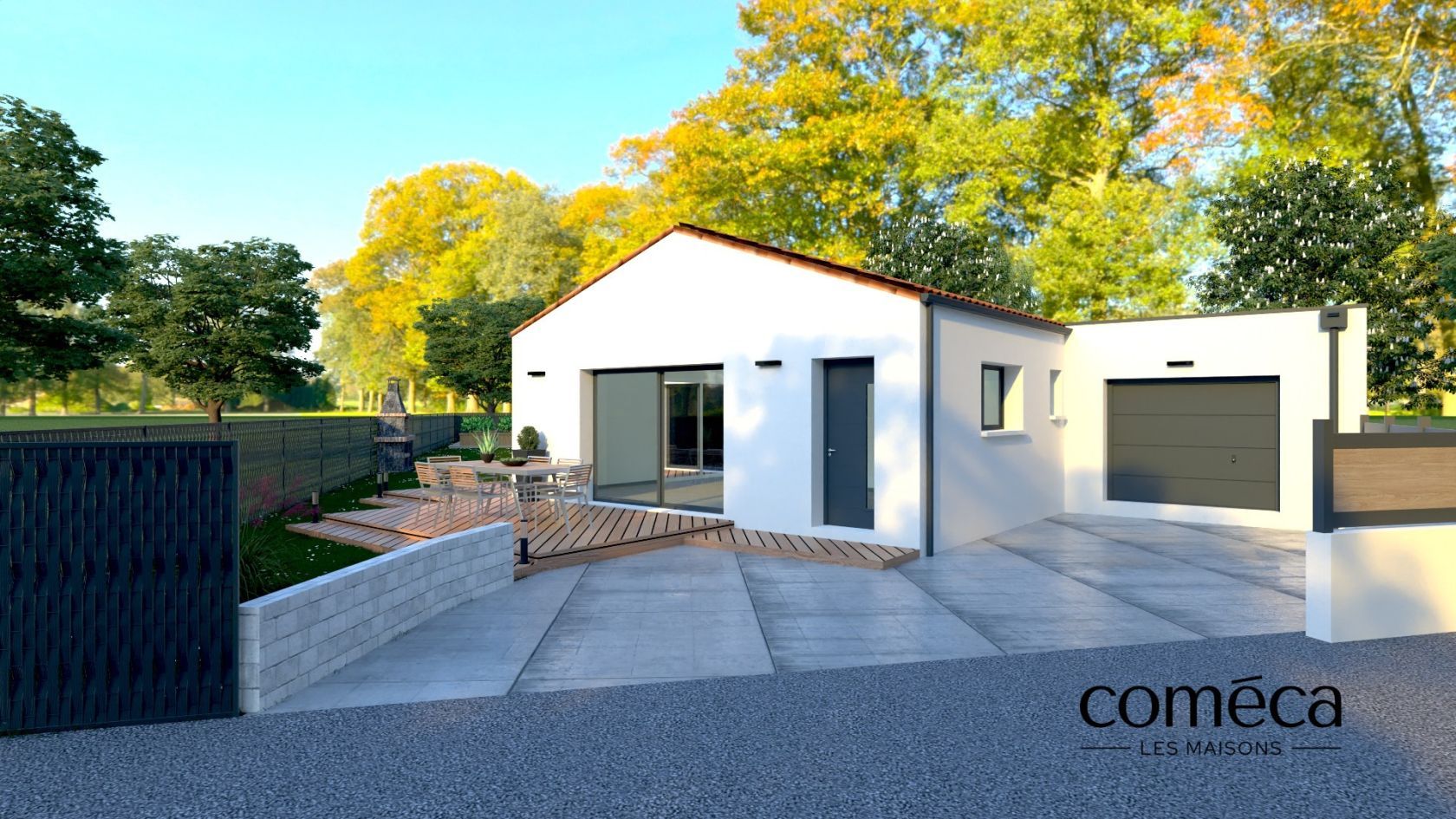 Agréable maison à construire de 93m2 en vente à PORT-SAINT-PERE