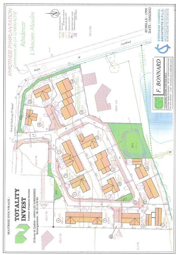 terrain à batir de 533m2 disponible à LA GARNACHE