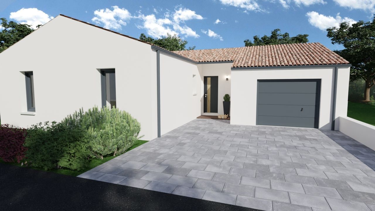 maison individuelle de 85m2 en vente à LA CHAPELLE-PALLUAU