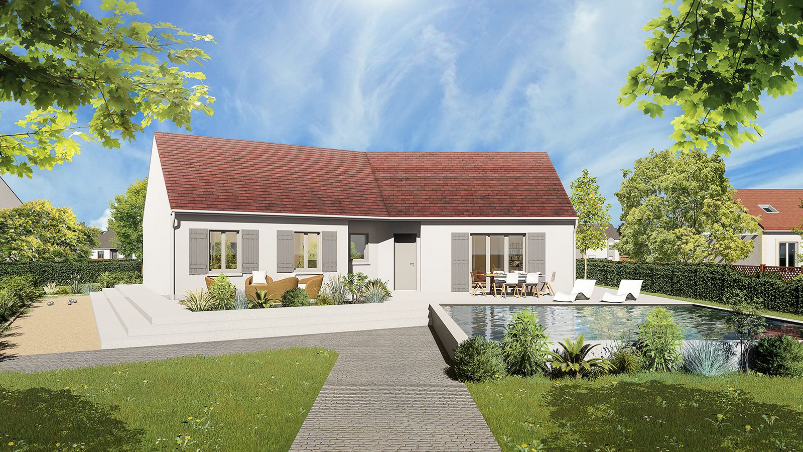 Charmante maison individuelle de 90.27m2 à BALLAINVILLIERS (91160)