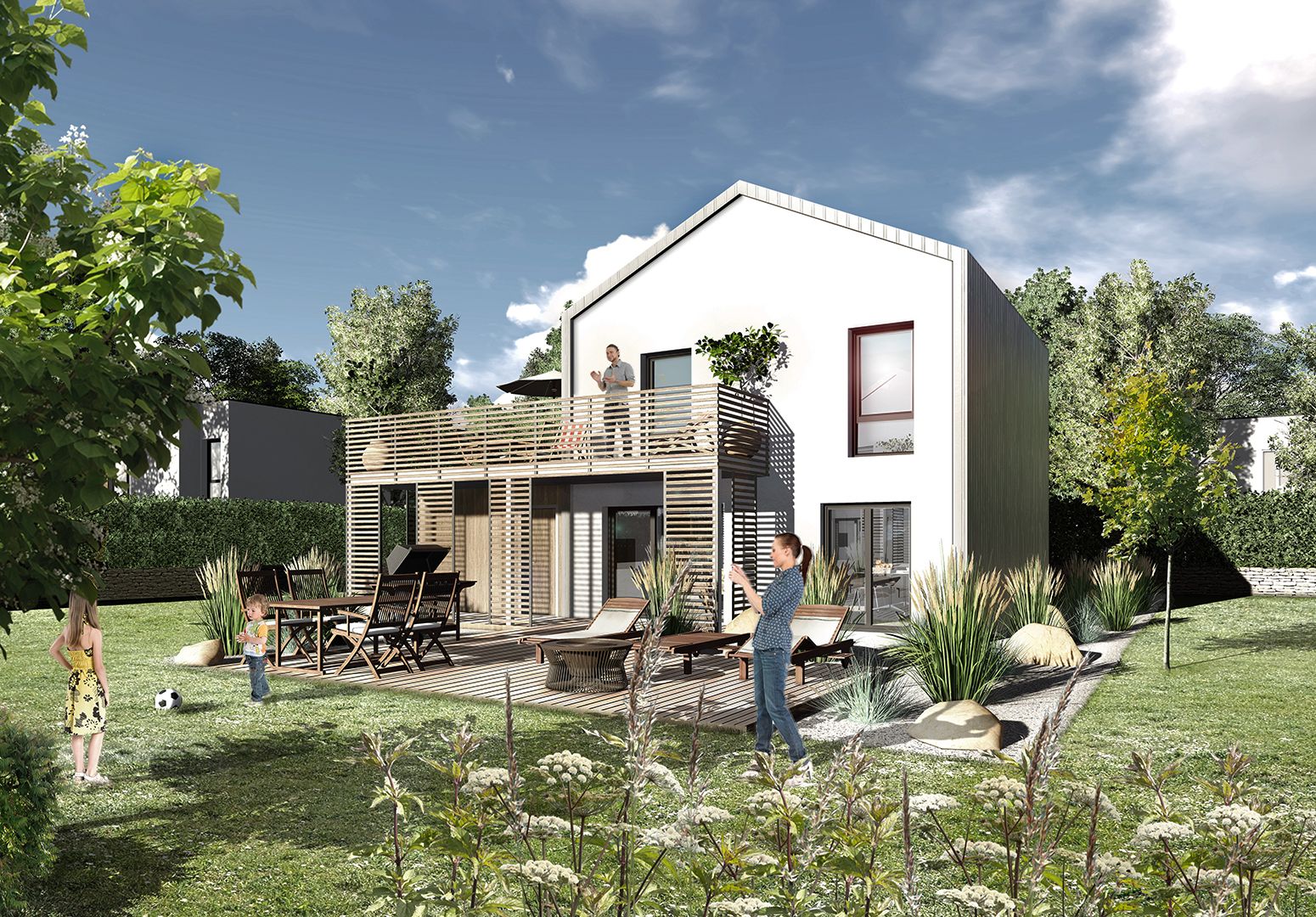 maison à construire de 91.28m2 à MONNERVILLE
