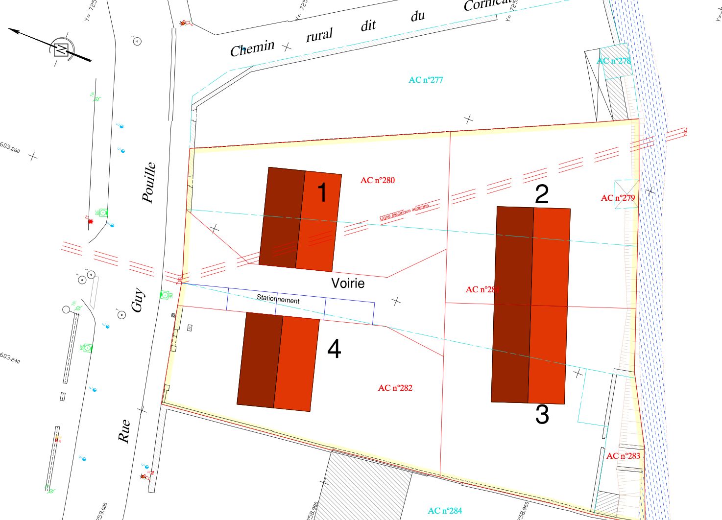 Très beau terrain à vendre viabilisé de 358m2 en vente à GALLARDON (28320)