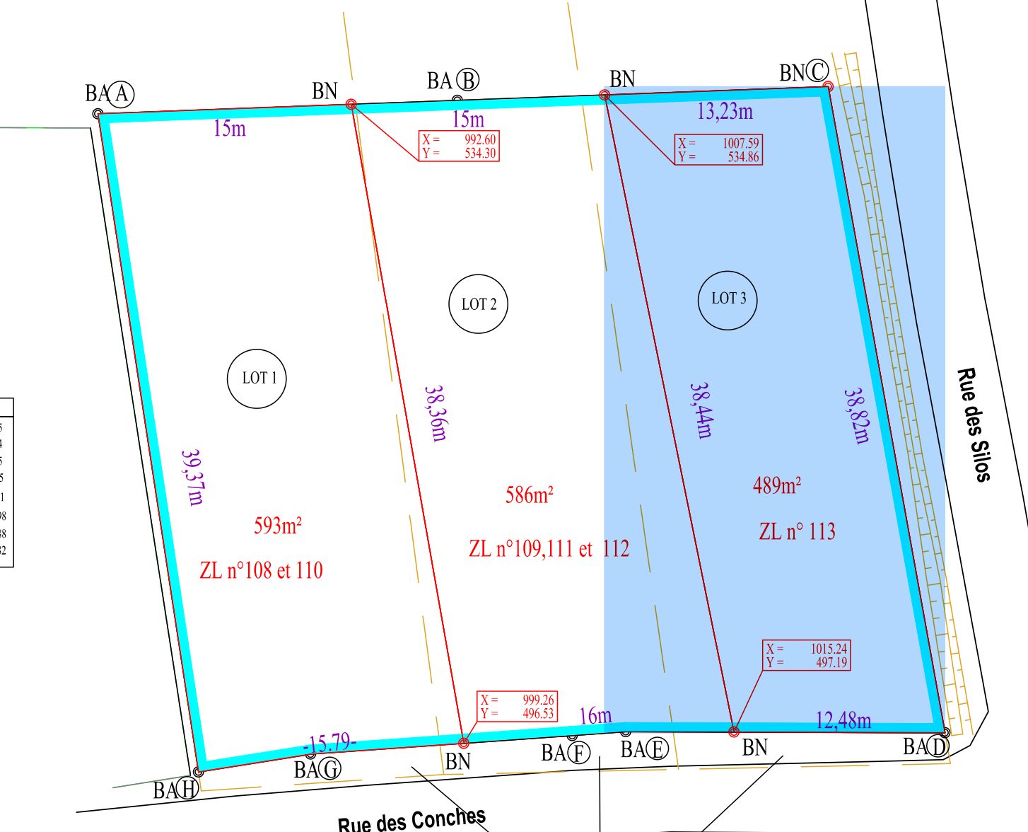 terrain à vendre viabilisé de 489m2 disponible à SAINT-ARNOULT-DES-BOIS (28190)