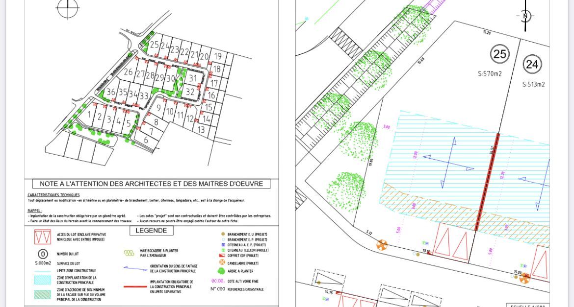 Ravissant terrain à construire viabilisé disponible à CHARTRES (28000)