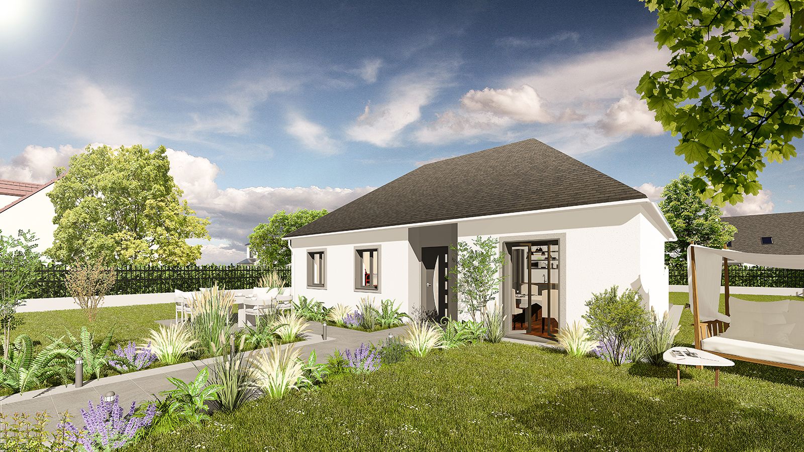 Belle maison à vendre de 80.19m2 disponible à CREPY-EN-VALOIS (60800)