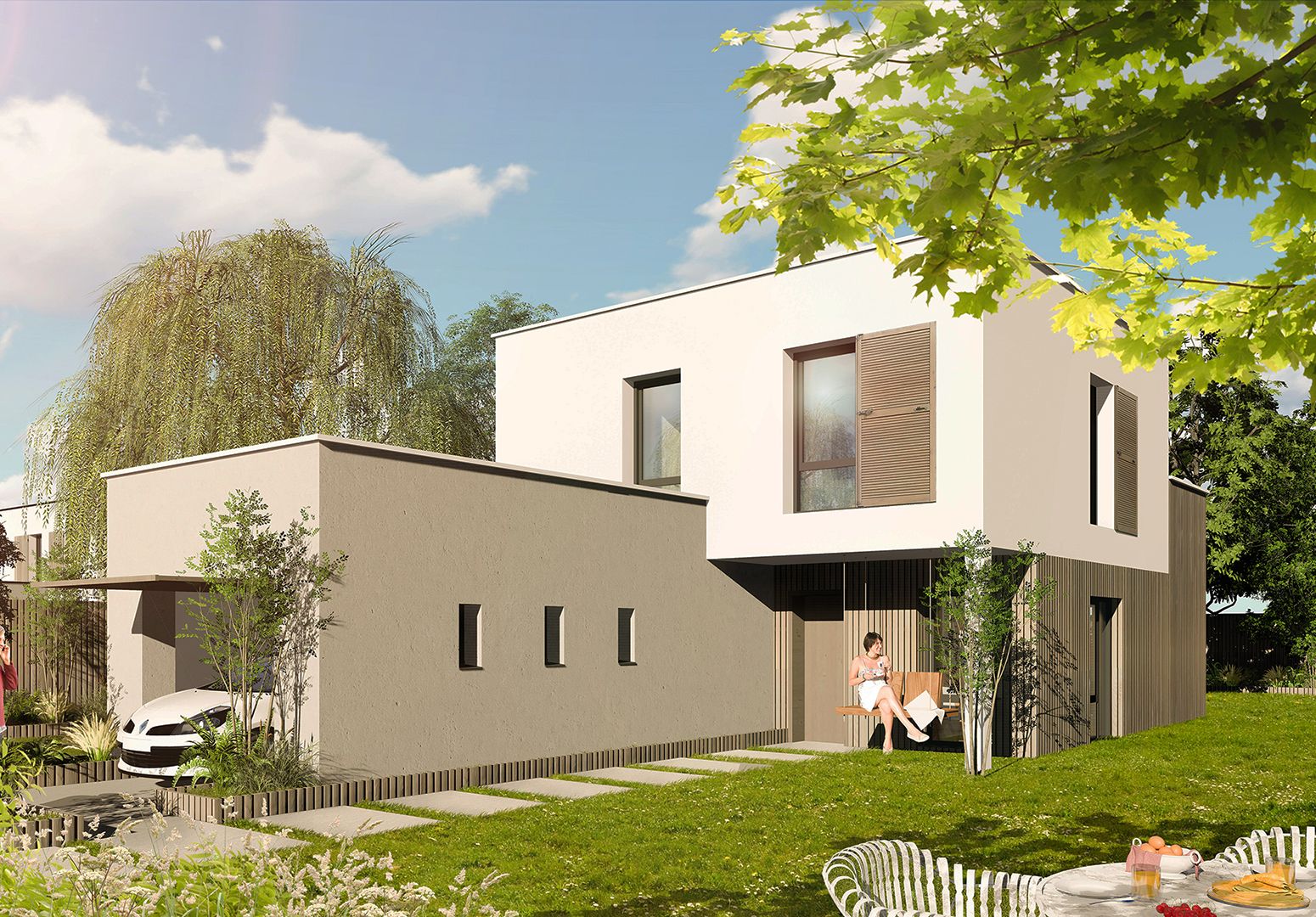 maison individuelle de 95.78m2 disponible à TOURNAN-EN-BRIE (77220)