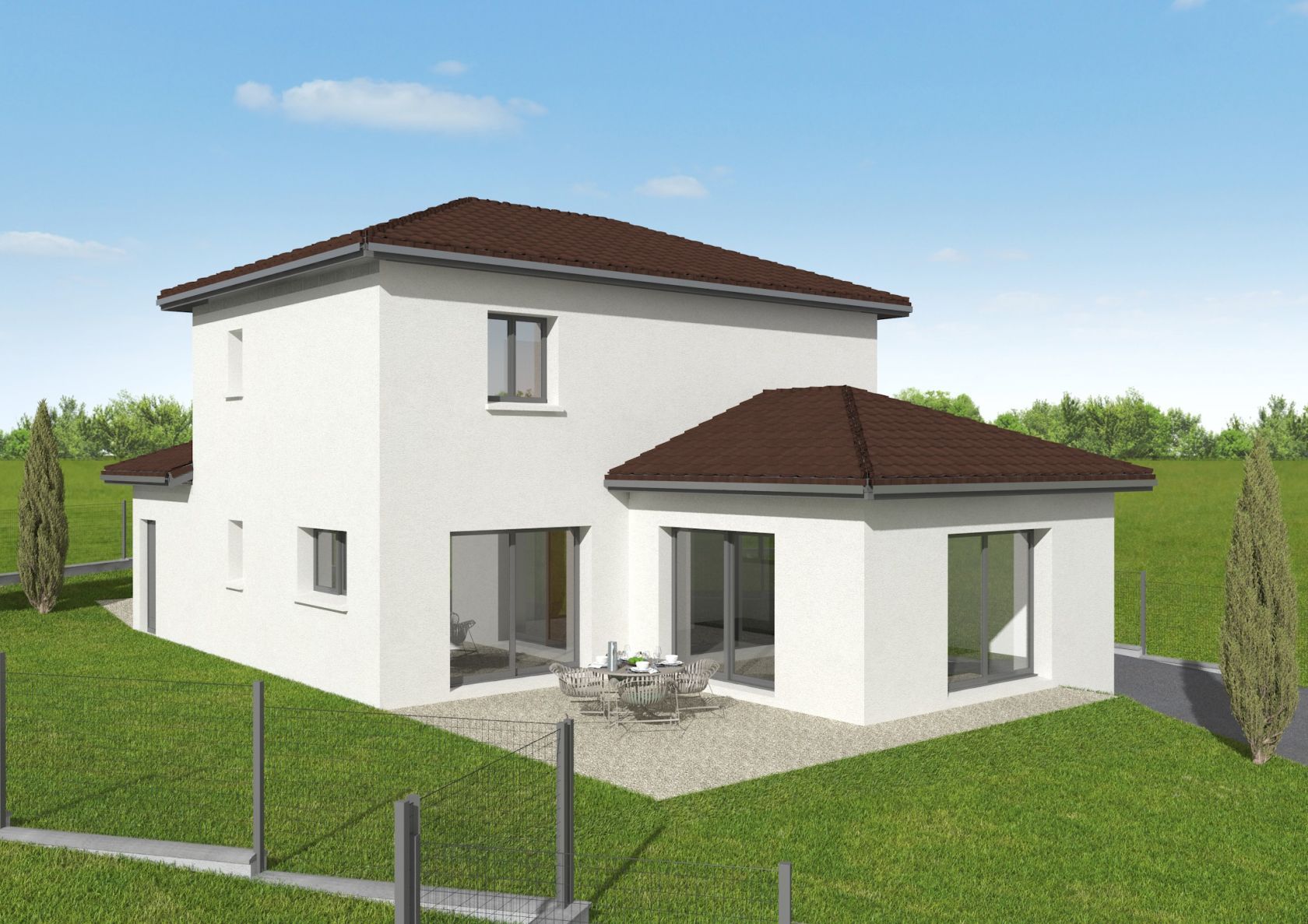 maison de 125m2 en vente à VERSONNEX
