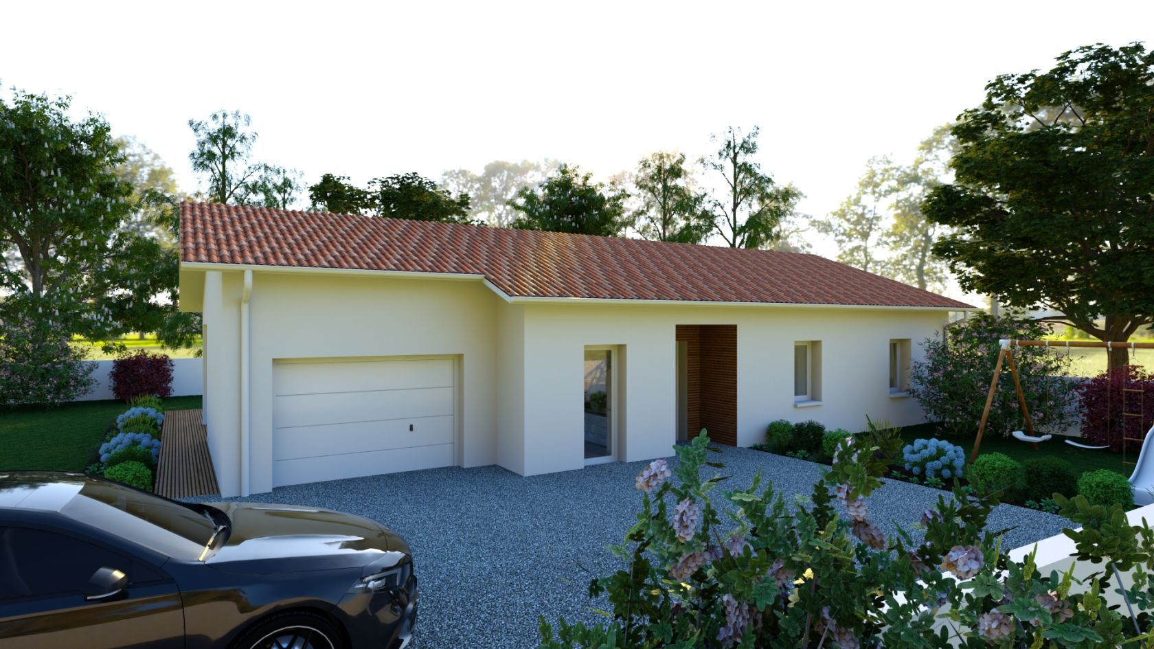 Offre de maison individuelle de 90m2 disponible à GENAS (69740)