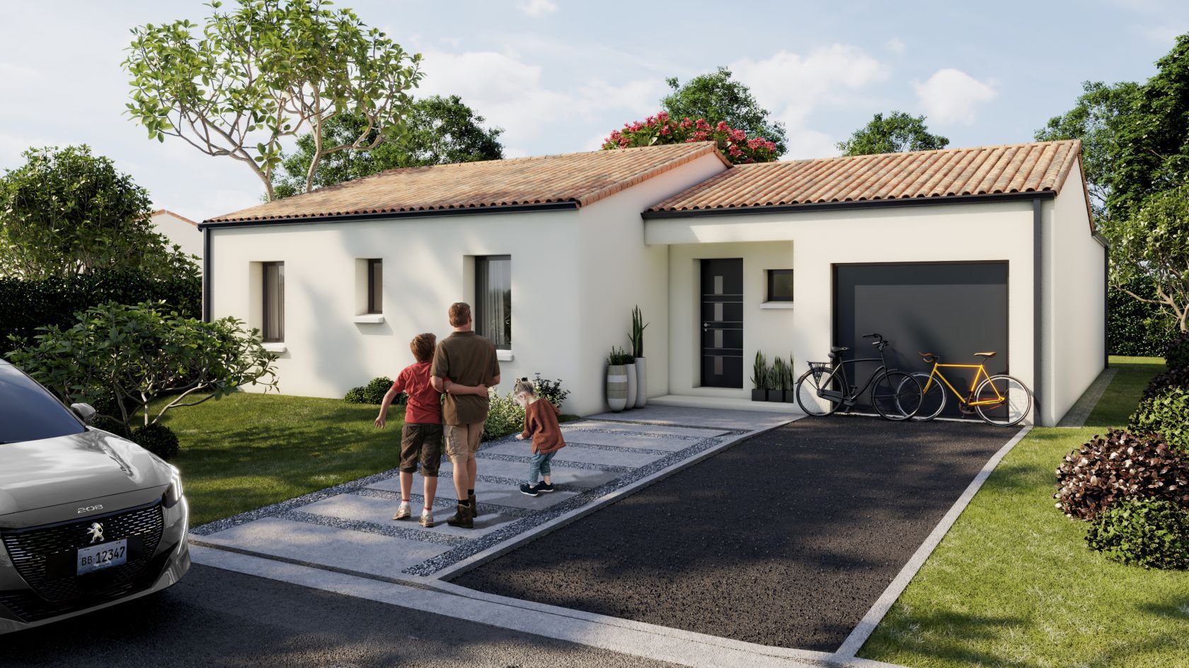 maison à construire de 102.6m2 à THOUARS