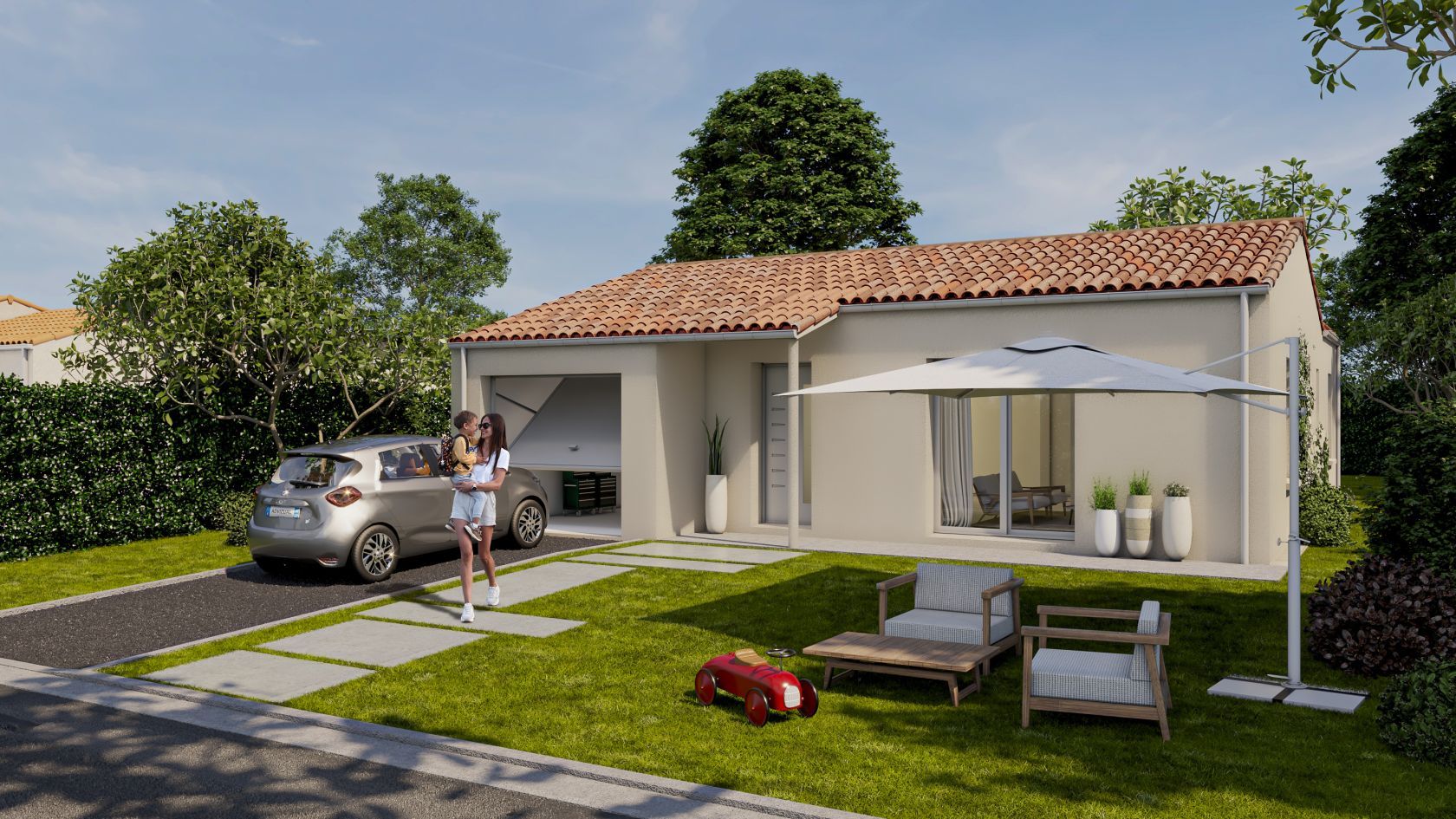 Superbe maison de 73.13m2 à ARGENTON-L'EGLISE