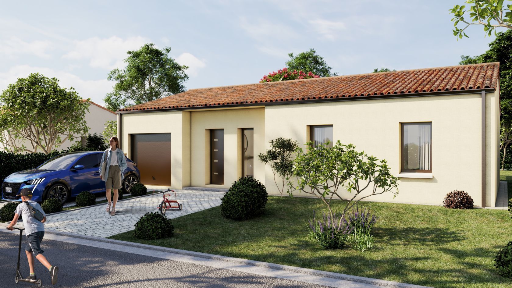 Offre de maison à construire de 107.67m2 à OULMES