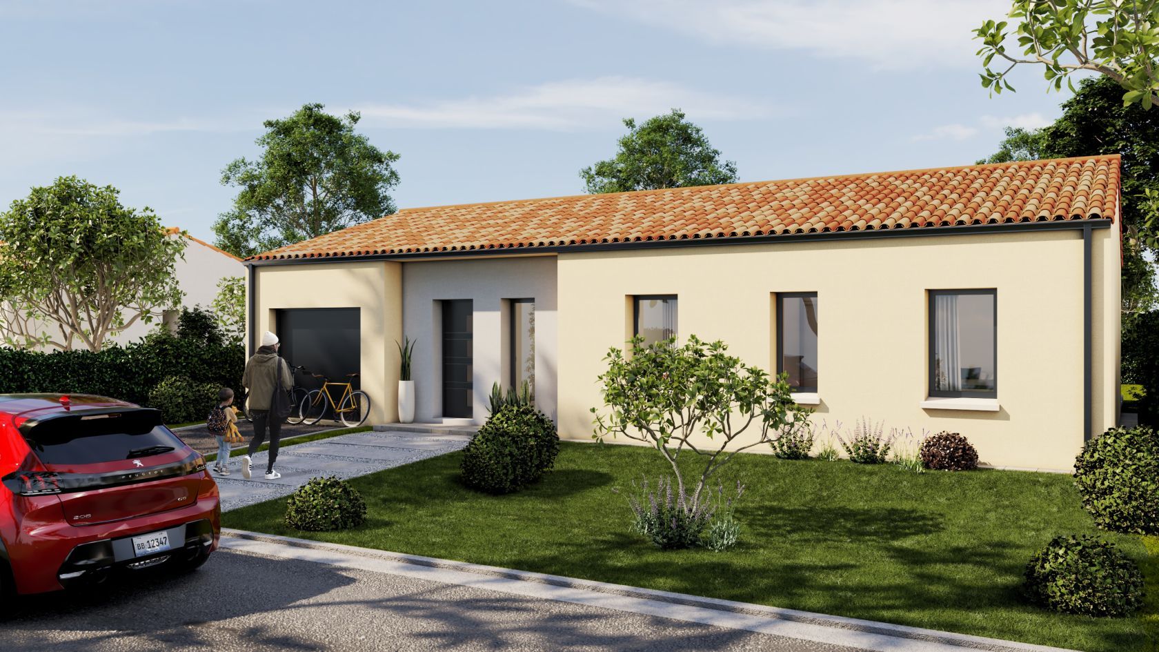 maison à vendre de 95.93m2 disponible à FOUSSAIS-PAYRE (85240)