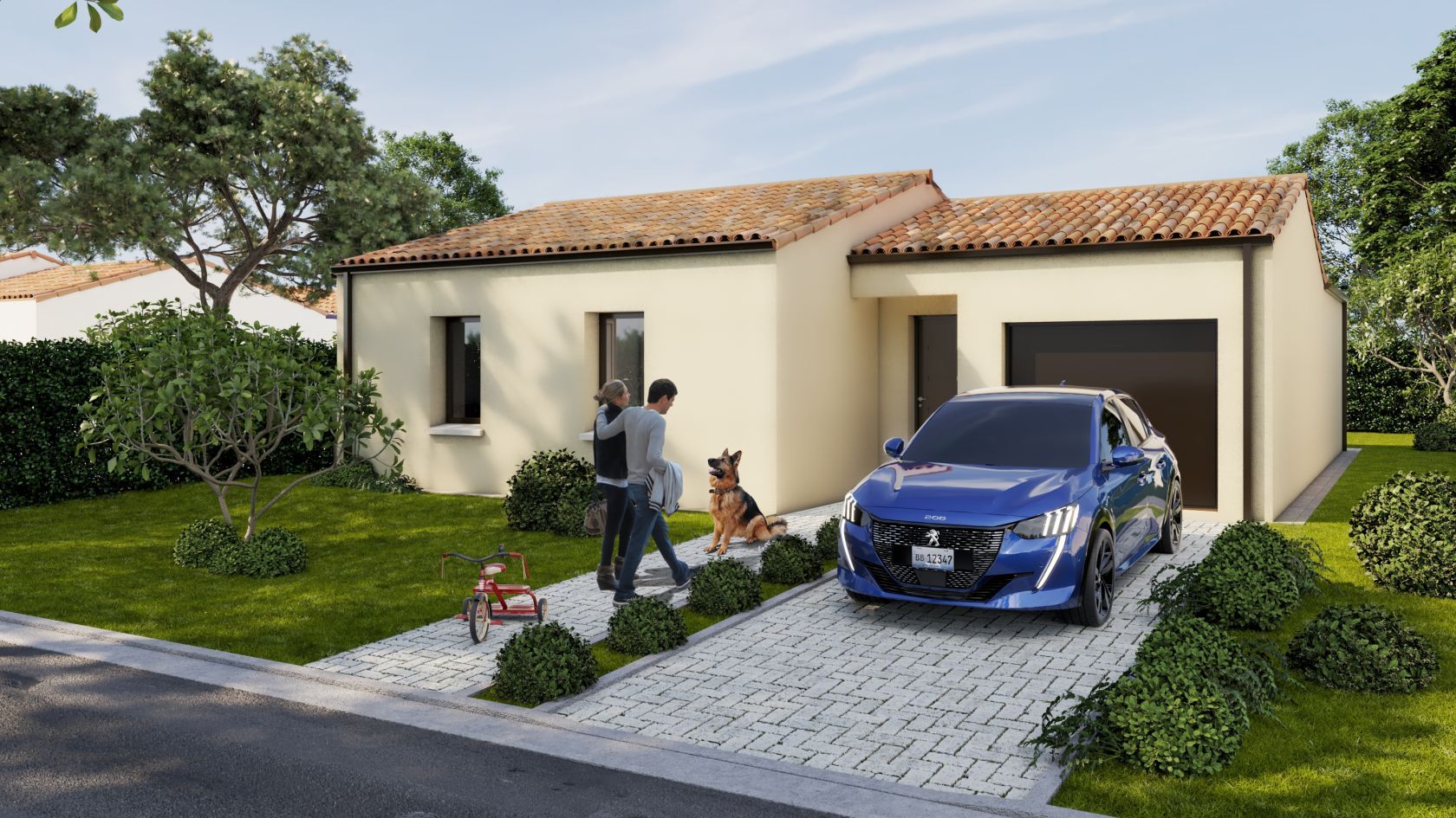 Sublime maison à construire disponible à OULMES (85420)