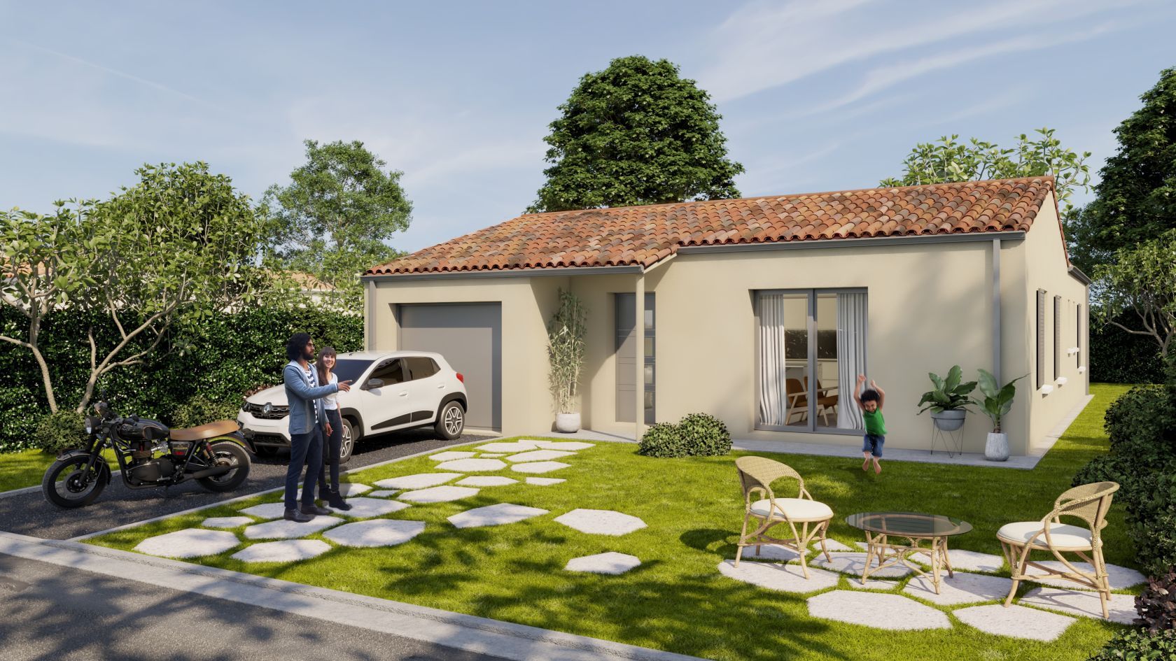 Belle maison individuelle de 93.56m2 en vente à VAUSSEROUX (79420)