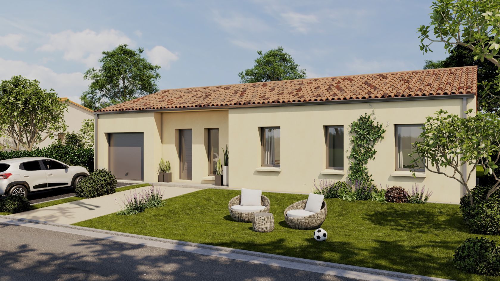 Charmante maison individuelle de 102.08m2 en vente à LA FORET-SUR-SEVRE