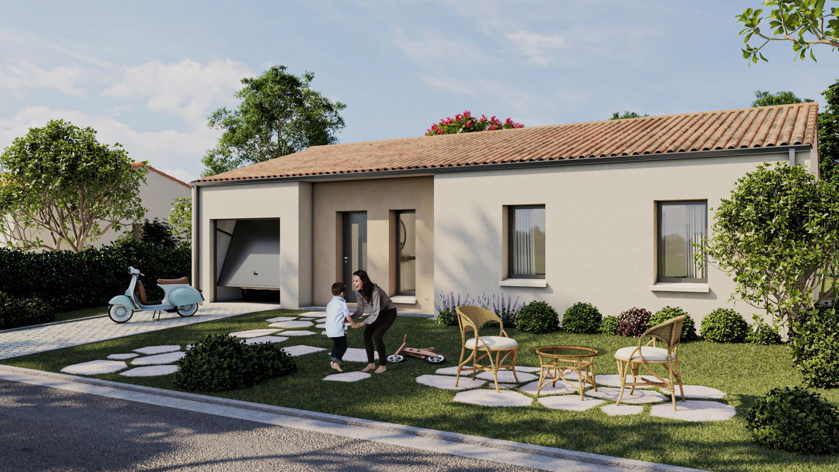 maison individuelle de 89.21m2 disponible à LA CHATAIGNERAIE