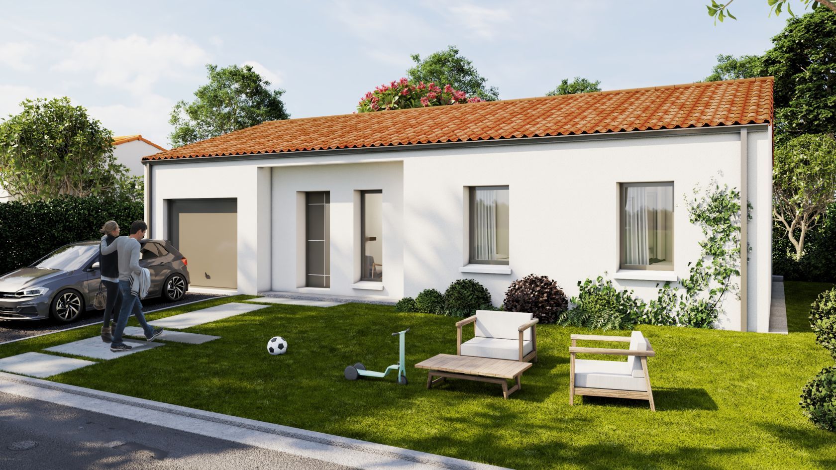 maison individuelle de 88.19m2 à NEUVILLE-DE-POITOU (86170)